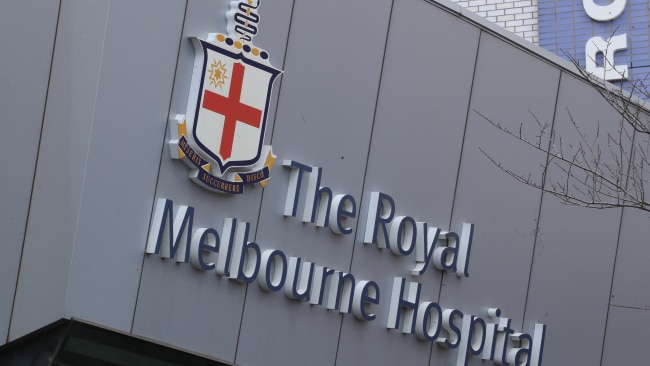 The Royal Melbourne Hospital stood down a worker over an anti-Semitic Facebook comment. Picture: David Crosling