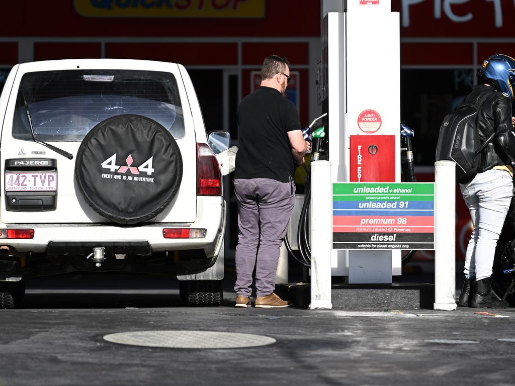 Rising fuel prices have hiked up freight costs for businesses. Picture: NCA NewsWire / Dan Peled