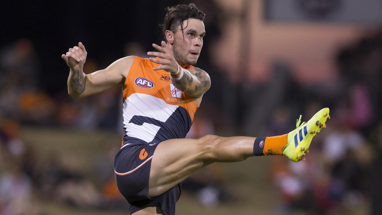 Zac Williams showed why he’s so valuable to GWS on Saturday night. (AAP Image/Craig Golding)