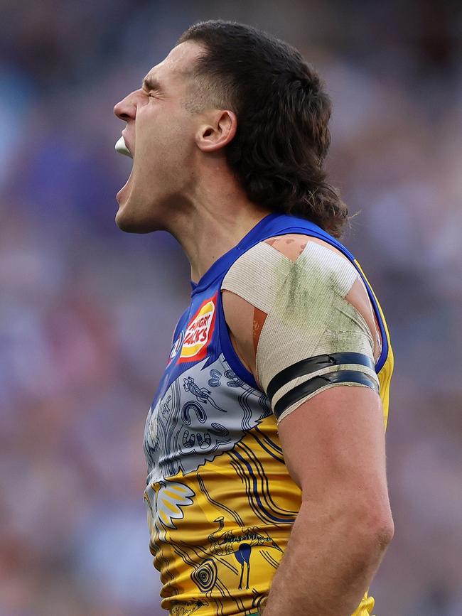 Waterman hasn’t hit the heights of his 2024 season just yet. Picture: Janelle St Pierre/AFL Photos via Getty Images