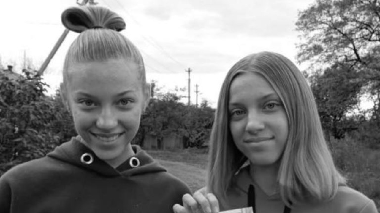 14-year-old twins Yuliya and Anna Aksenchenko were killed in missile strike in Kramatorsk.