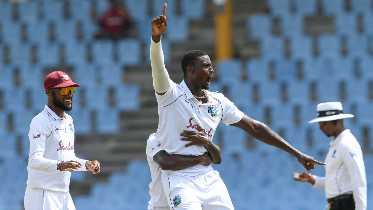 Jason Holder will play a role in educating the Australian players. Picture: AFP Photo