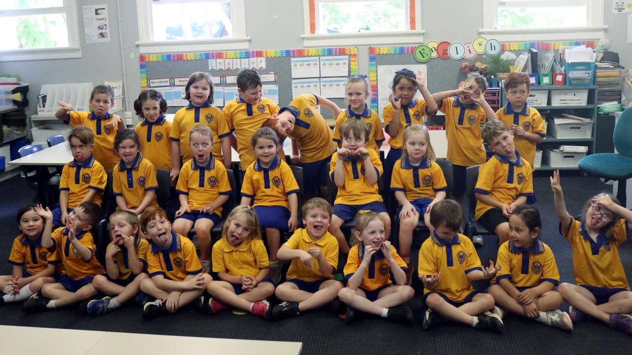 My First Year 2022: Ipswich West State School prep class (in alphabetical order: Caleb, Cheyenne, Darcy, Elizabeth, Ellie, Gabrielle, Grayden, Georgia, Harrison, Hezekiah, Hugo, Indyanah, Isla, Jaiden, Jasmine, Kaius, Lachlan, Layla, Logan, Oliver, Patrick, Poppy, Ryan, Thea-Rose, Theodore, Thomas.)