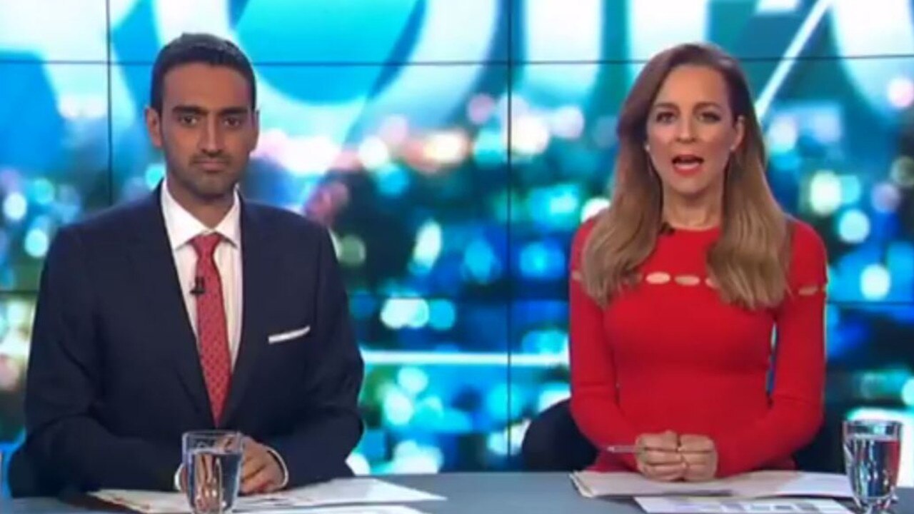 Waleed Aly is ‘so calm and unflappable’, says Bickmore. Picture: Channel 10