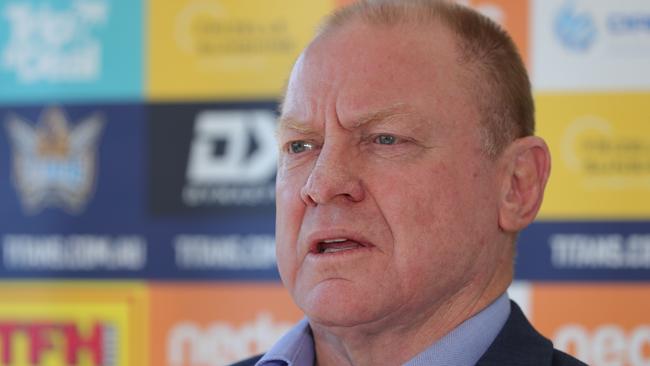 Gold Coast Titans chairman and former journalist Dennis Watt gave evidence of his interactions with James Finch.