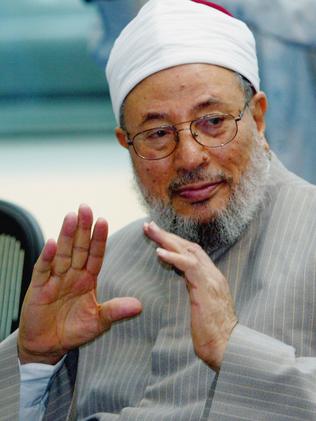 Controversial Muslim cleric Sheikh Yusuf Al-Qaradawi lives in Qatar. Picture: Graeme Robertson/Getty Images