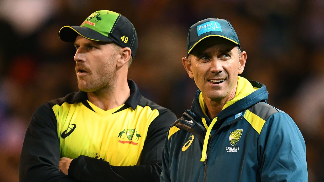 Australia has avoided a series defeat for the first-time under Justin Langer after the second Twenty20 against India was washed out on Friday night.