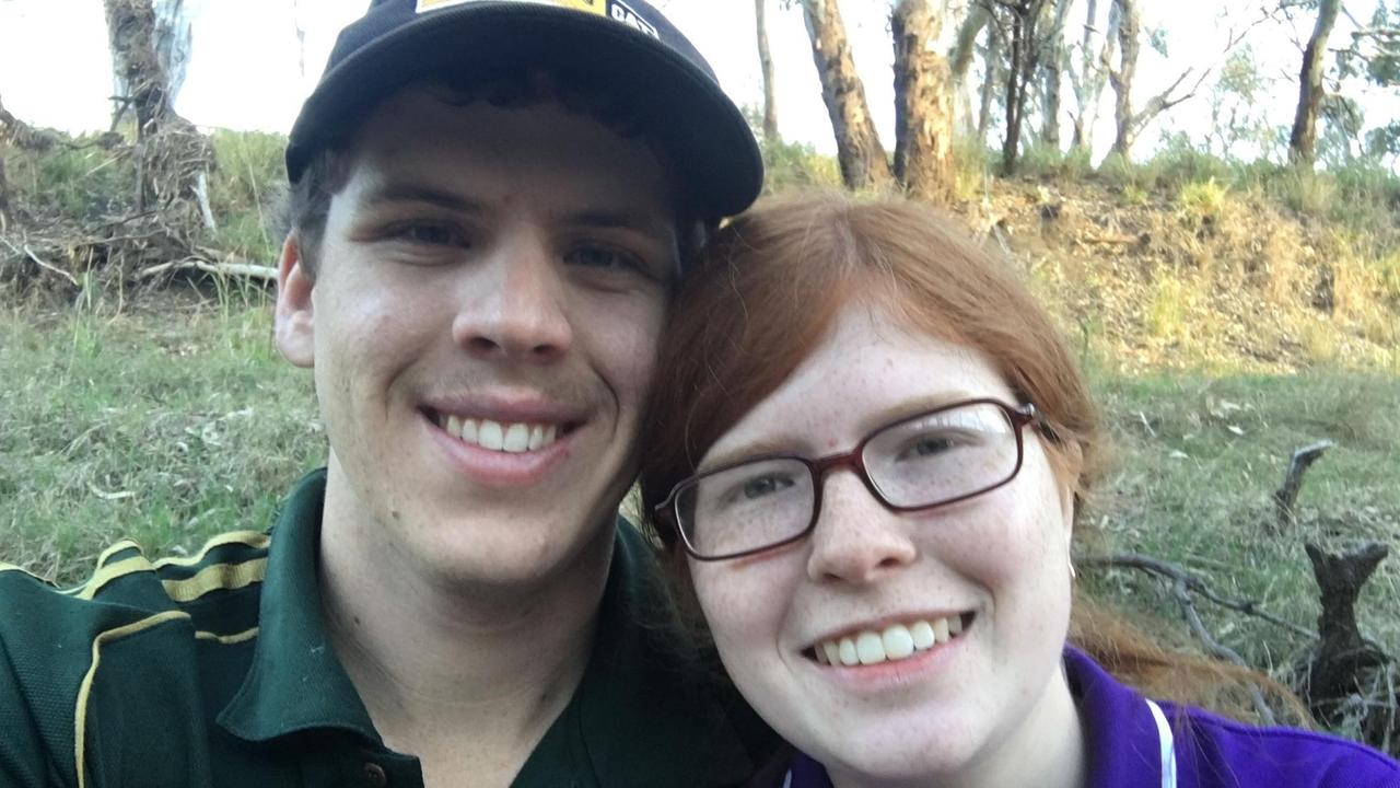 Troy and Skyelar Cox. Picture: Contributed