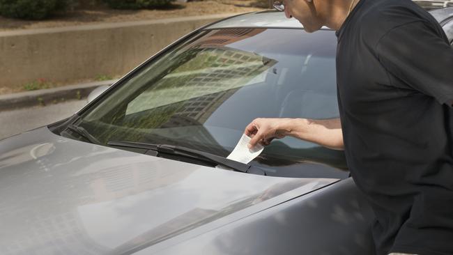 A man has ‘fessed up to playing a prank on his mate by putting a fake parking ticket on his car. Generic picture: istock