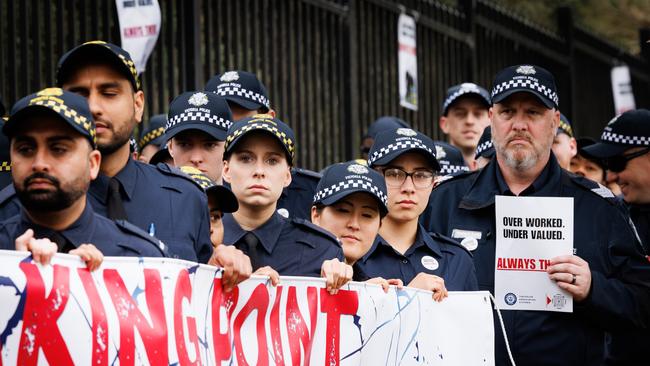 Victoria Police’s new pay deal is under a cloud. Picture: Nadir Kinani