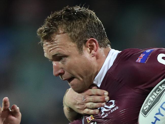 QLD's Jake Friend during Game 1 of the NSW v QLD State of Origin series at Adelaide Oval, Adelaide. Picture: Brett Costello