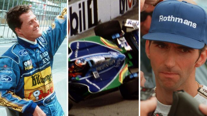 Damon Hill and Michael Schumacher 1994