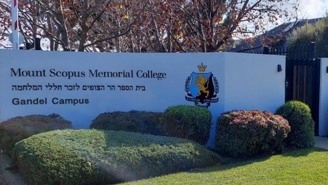 Parents at Mount Scopus Memorial College have a median family income of $344,000. Picture: Carly Douglas