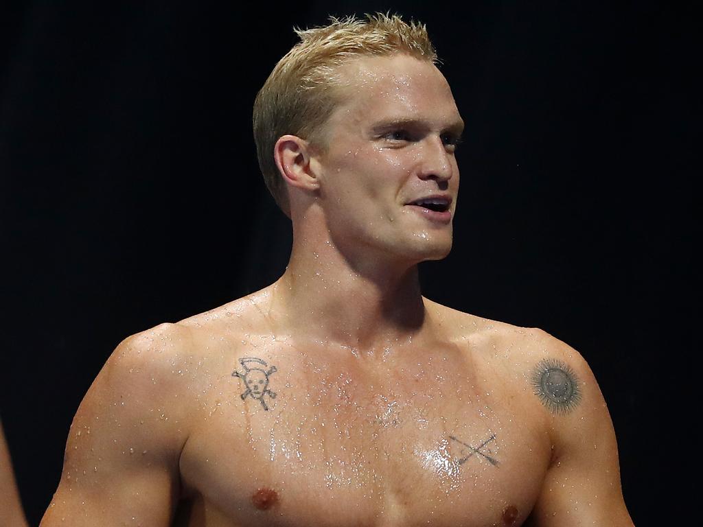 Cody Simpson’s swimming comeback is progressing well (Photo by Chris Hyde/Getty Images)