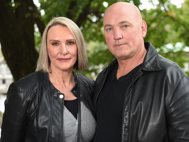 Vox Pop at Ringwood Lake. High rental stress in Deakin. Megan and Patrick Cupitt. Picture: Josie Hayden