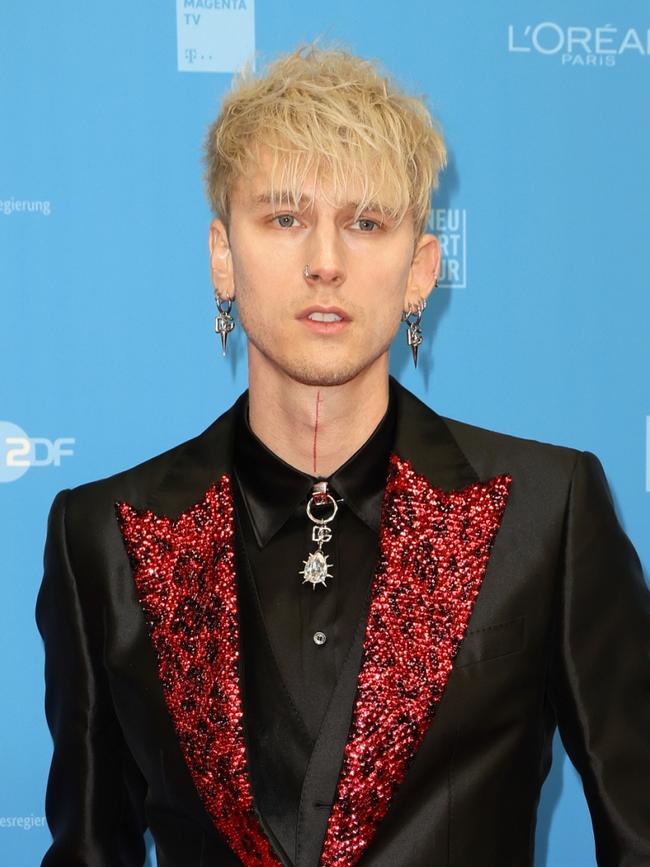 His doppelganger, Machine Gun Kelly. Picture: Andreas Rentz/Getty Images