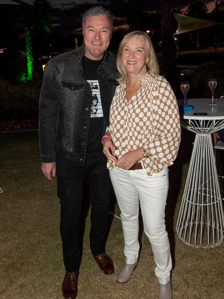 John-Paul Langbroek and Stacey Langbroek attend the launch of GAIA at HOTA. Picture: Andrew Meadowcroft.