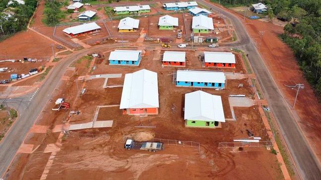 Northern Territory government’s commitment of $432.8m into land servicing and headworks infrastructure to support the remote housing investment package. Picture: Contributed for sponsored post.