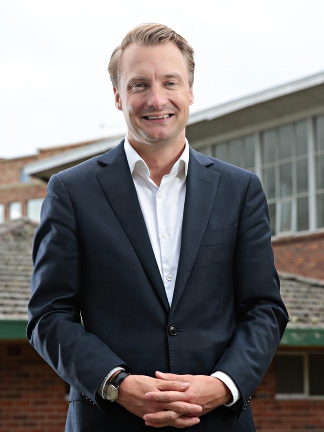 Manly MP James Griffin. Picture: Adam Yip