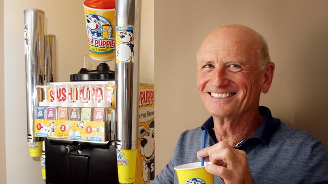 Murray Stafford at Slush Puppie HQ on the Gold Coast in 2010. Pic: Luke Marsden.