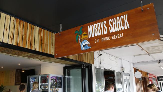 Nobby’s Shack has shifted to the northern end of Nobby’s Beach precinct. Picture: Tertius Pickard