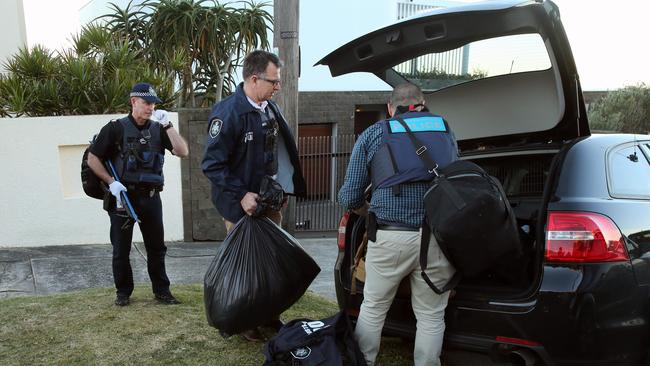 While his home was raided, John Ibrahim was not arrested or charged. Picture: Richard Dobson