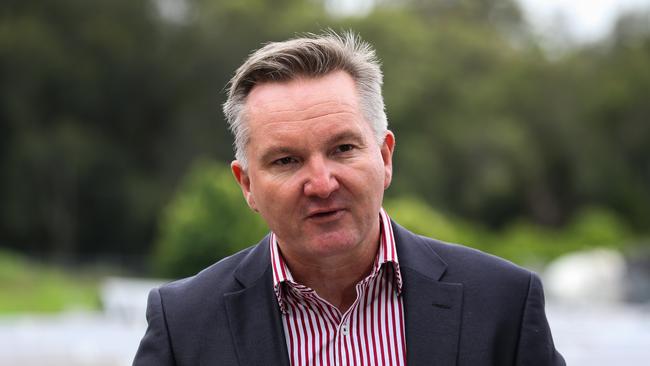 Opposition climate change spokesman Chris Bowen says ‘not one’ job in traditional industries would be lost under Labor’s policy. Picture: Gaye Gerard