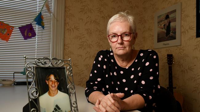 Jill Chapman founded MOSH House following the death of her son, Michael, to suicide when he was 16 in 2001. Picture: Tricia Watkinson