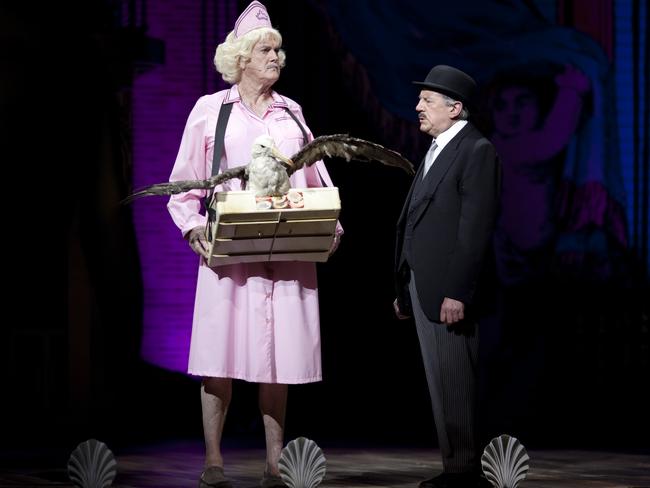 John Cleese is in the pink in a scene from &lt;i&gt;Monty Python Live (mostly)&lt;/i&gt;. Picture: Supplied