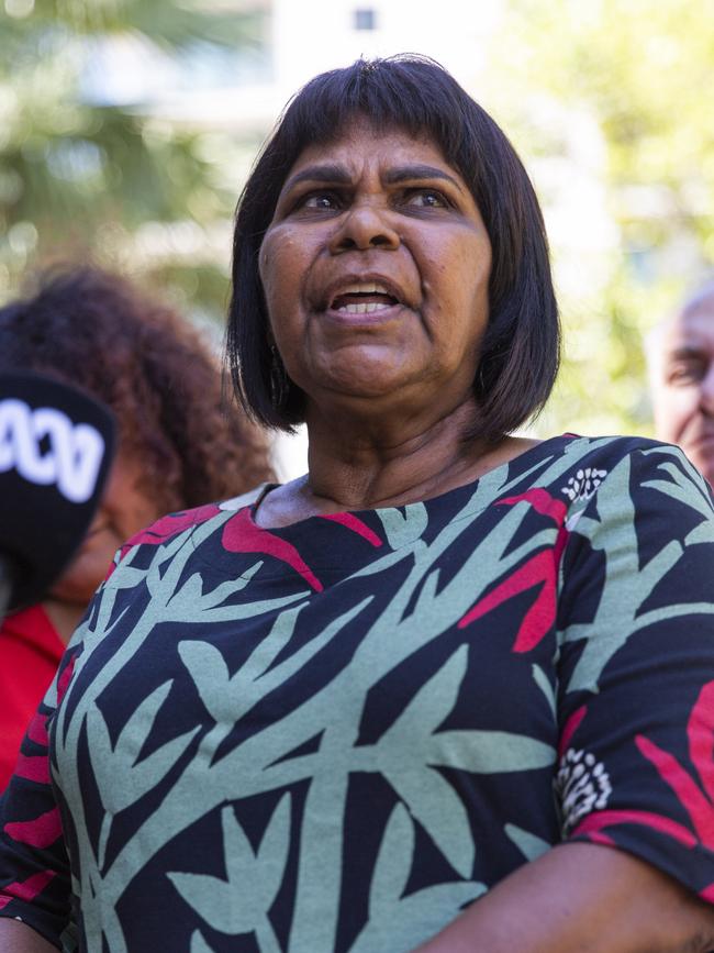Lingiari MP Marion Scrymgour spoke of the ramifications changes to alcohol laws would have in the Northern Territory during her maiden speech to parliament. Picture: Floss Adams.