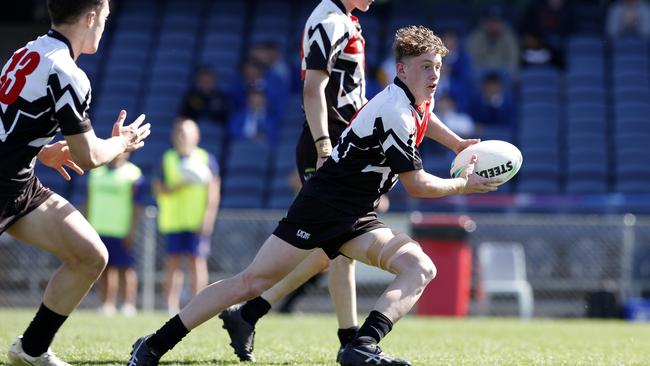 Xavier Cacciotti during the NRL Schoolboys Cup. Picture: Jonathan Ng