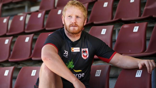 New recruit James Graham has already had a big influence on the Dragons. Picture: Richard Dobson