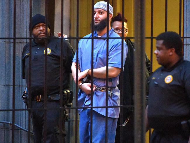 Syed was sentenced to 30 years in a Baltimore prison. Picture: Karl Merton Ferron/Baltimore Sun/TNS via Getty Images.