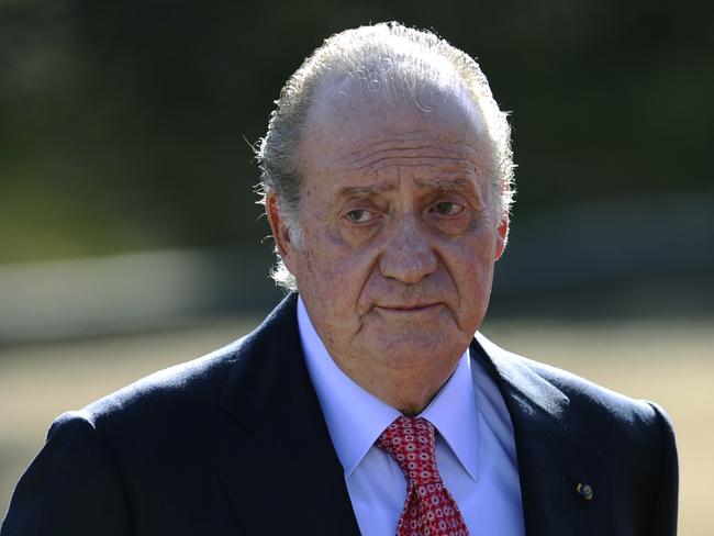 Former king Juan Carlos of Spain. Picture: AFP