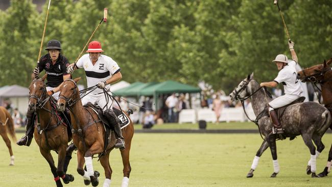 The Gold Cup at Sydney Polo Club. Picture: James Horan/Destination NSW