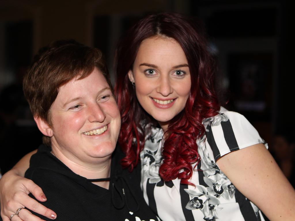 Nitelife- Out and About: Naomi Oakford and Bec Sorrington at the Cube Hotel. Photo Allan Scurr / The Chronicle