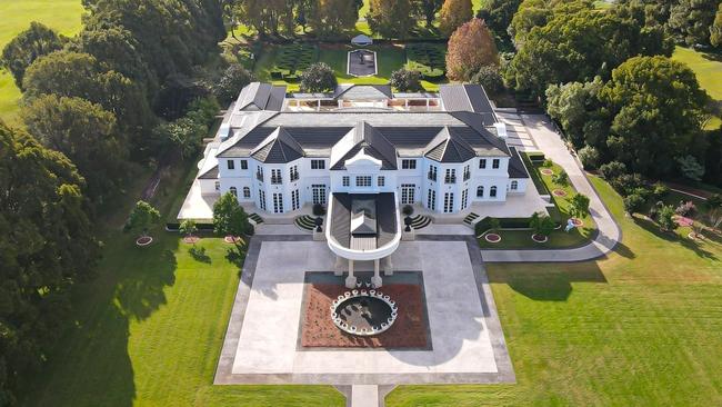 Billionaire developer Riyu Li is hoping for a case of second time lucky as he takes the 10-bedroom Gold Coast mansion Bellagio La Villa to auction for the second time in 18 months. Picture: Supplied.