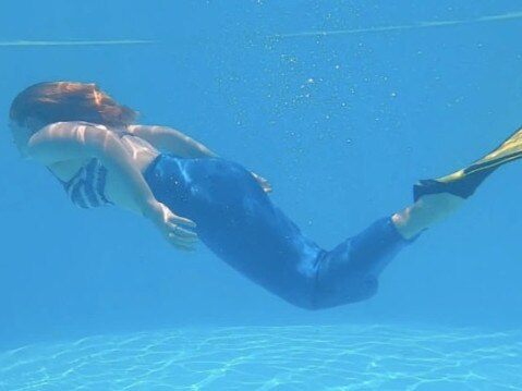 ‘I learned to be a mermaid for the day’