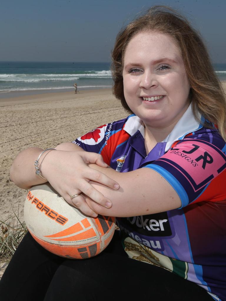 YOUNG WOMEN: At 15, Alexandra Wells petitioned local politicians for funding to start the Gold Coast Inclusive Sports Program. The program is now entering its fifth year and has 100 participants and more than 50 teenage volunteers. She is now working on a model of the program that can be rolled out in other communities. Pic Mike Batterham