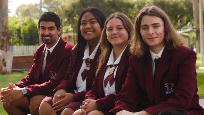 Ely Jahjah, Asiah Finau, Francesca Tufuga and Sam Sowden.