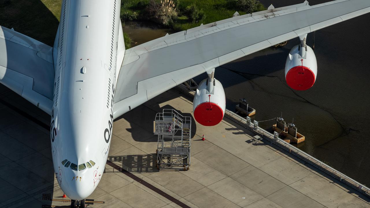 There are still flight caps in place for international arrivals, which has made it difficult for returning Australians to get home from around the world. Picture: Cameron Spencer/Getty Images.
