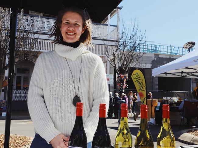 Jillian Plant from Balancing Heart Vineyard at Celebration of Local Flavours (Photo: Zilla Gordon).