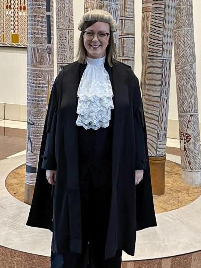 Victoria Engel SC, appointed as the first ever female chief prosecutor of the ACT.