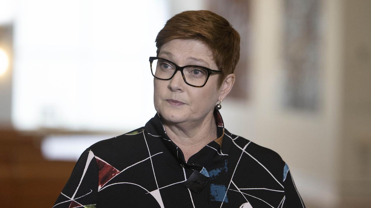 Minister for Women Marise Payne chose not to attend the Women’s March. Picture: Gary Ramage/NCA NewsWire