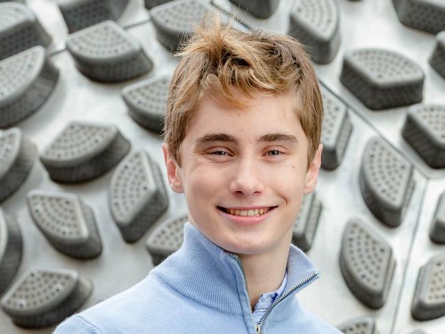 Former Brisbane Grammar School student Stuart Moss poses for a photograph, Thursday, August 29, 2019 (AAP Image/Richard Walker)