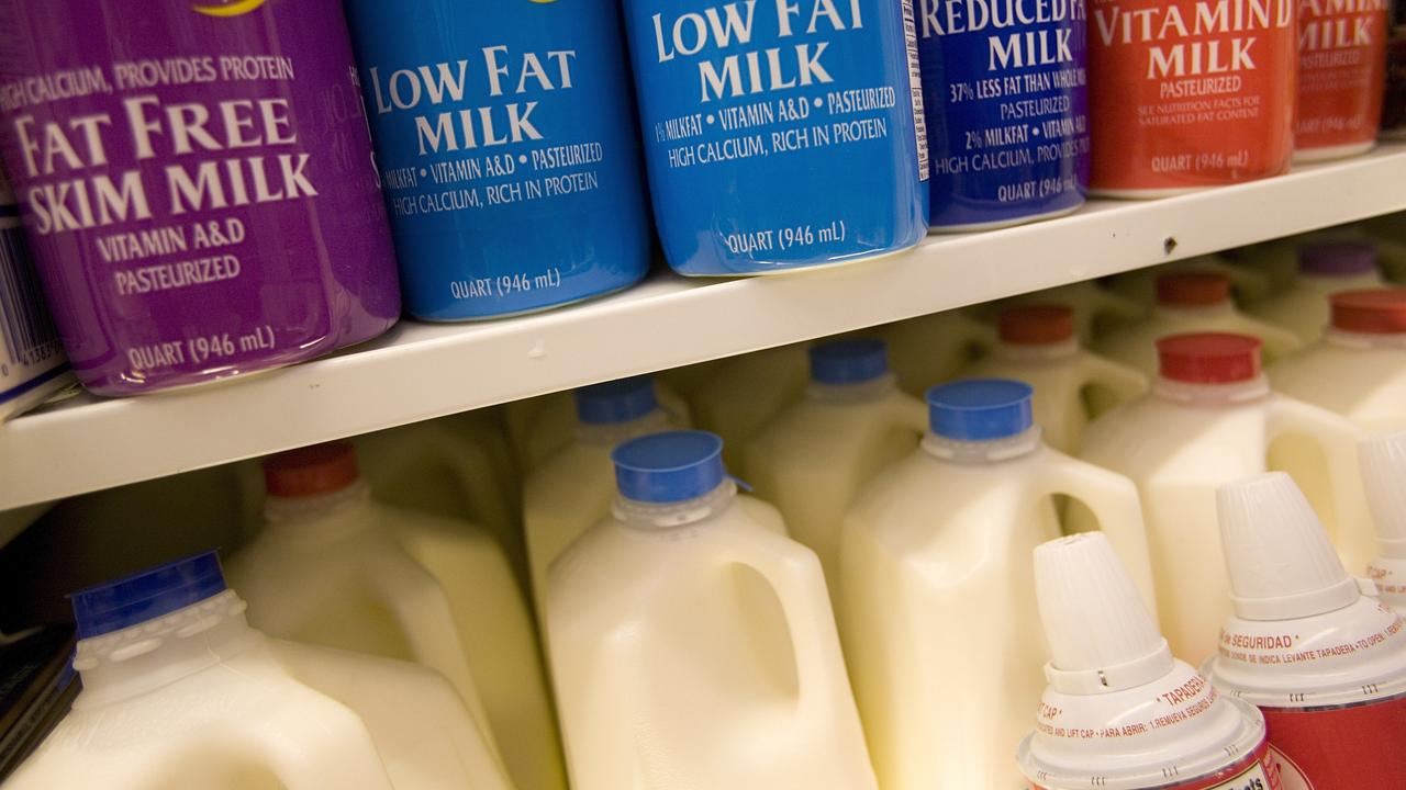 Milk is the third most wasted food and drink product in the UK. Picture: David Paul Morris/Getty Images/AFP