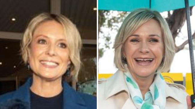 Liberal candidate for Warringah Katherine Deves and Independent MP for Warringah Zali Steggall. Ms deves was convincingly defeated. Pictures: Julian Andrews