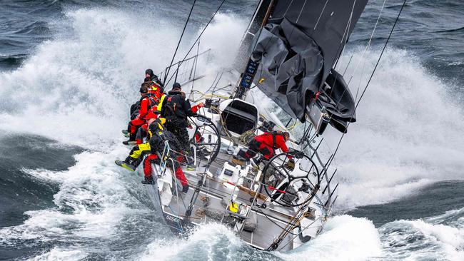 Alive in rough and tough conditions during the race. Picture: Kurt Arrigo/ROLEX/AFP.