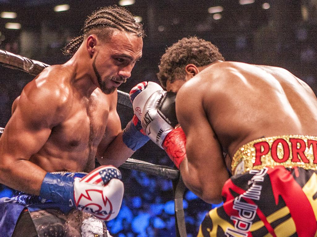 Thurman (L) has an impressive resume, including a win over Shawn Porter (R). Picture: Getty Images