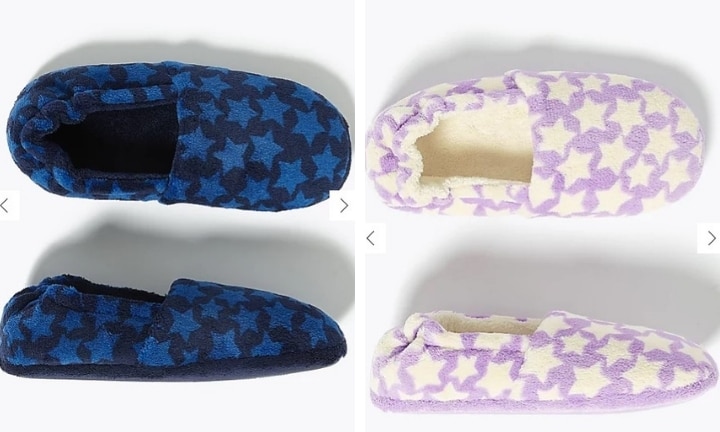 Kids sales slippers myer